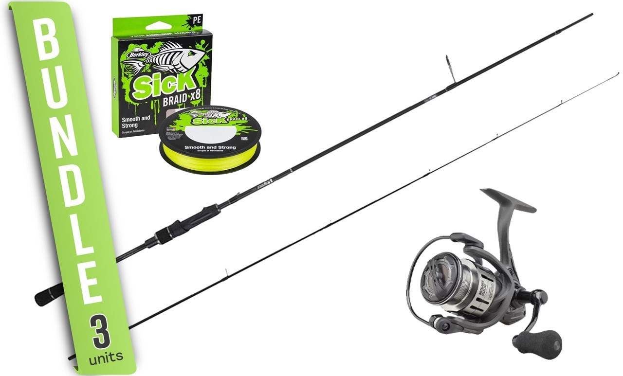 Picture of Fishingset Finesse Perch Caperlan Spinning 3-15gr