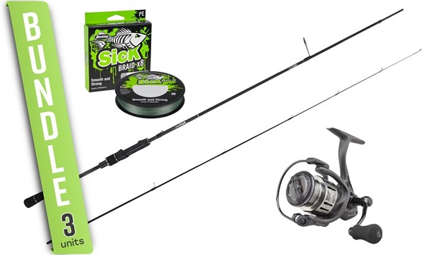 Picture of Fishingset Finesse Perch Caperlan Spinning 3-15gr